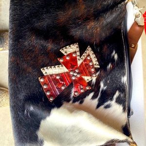 Full cowhide purse